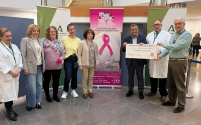 IBIMA Plataforma BIONAND recibe por parte de la asociación ASAMMA una donación de 3.000 euros para una investigación genética relacionada con el cáncer de mama metastásico