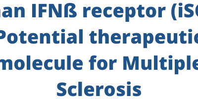 RECOMBINANT SOLUBLE ISOFORM OF THE HUMAN IFNSS RECEPTOR (ISOL) AS A POTENTIAL THERAPEUTIC MOLECULE FOR MULTIPLE SCLEROSIS