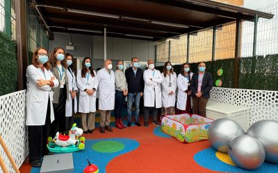 El Hospital Materno Infantil inaugura el nuevo Club Deportivo Infantil para pacientes pediátricos oncohematológicos hospitalizados