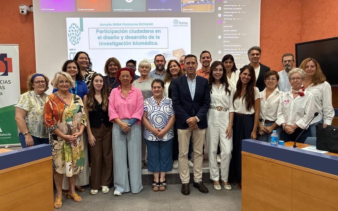 IBIMA impulsa la participación de pacientes en el diseño y desarrollo de la investigación biomédica